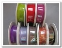 Lint Vivant Organza met draad 15 Magenta Fuchsia 25 mm per rol