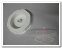 Lint Organza met geweven randje 70 Champagne 15 mm rol 