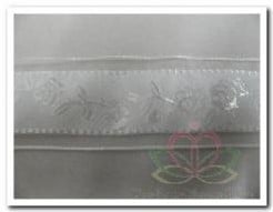 Lint Rozen Wit 24 mm per meter