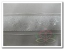 Lint Rozen Wit 24 mm per meter