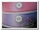 Antennelint Taft Lichtrose 0,8 cm per meter