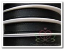 Antennelint Taft Zwart 0,8 cm per meter