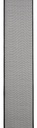 Lint Vivant Organza met draad 85 Zwart 25 mm per meter