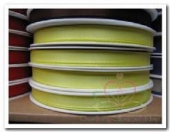 Antennelint Taft Lichtgeel 0,8 cm rol 50 meter