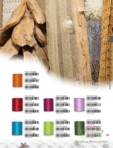 Lint Tule Lichtgroen 560 Deconet 10 cm rol 20 meter