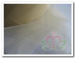 Lint Tule Champagne 8 cm rol 50 m