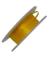 Dubbelsatijn lint 007 Geel 3 mm rol 50 meter