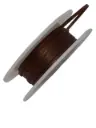 Dubbelsatijn lint 710 Bruin 3 mm rol 50 meter