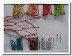 Lint Stretchy web 605 Groen 38 mm rol 20