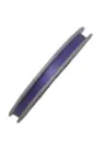 Dubbelsatijn lint 402 Lila Lavendel 10 mm / rol 50 meter