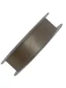 Dubbelsatijn lint 000 Taupe 25 mm rol 25 meter
