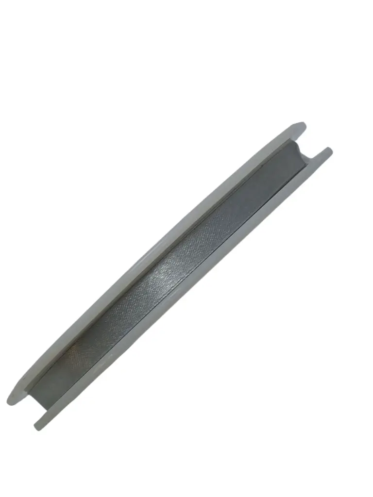 Dubbelsatijn lint 806 Zilver 10 mm rol 50 meter