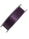 Dubbelsatijn lint 407 Donkeraubergine 25 mm rol 25 meter