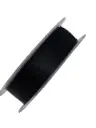 Dubbelsatijn lint 810 Zwart 25 mm rol 25 meter