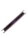 Dubbelsatijn lint 407 Donkeraubergine 10 mm / rol 50 meter
