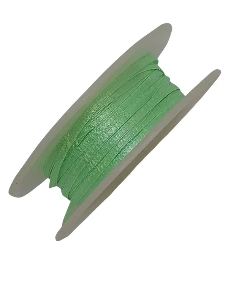 Dubbelsatijn lint 601 Mintgroen 3 mm rol 50 meter