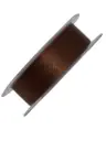 Dubbelsatijn lint 710 Bruin 25 mm rol 25 meter