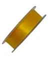 Dubbelsatijn lint 007 Geel 25 mm rol 25 meter