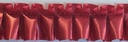 Easy Pleat geplooid lint Kant en klaar Rozenrood rol 3 meter