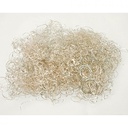 Poly Ribbon Scheur cadeaulint Zilvergrijs mat 50mm 100yard