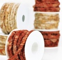Wolkoord Wolkordel Dik 263 Rood Melange 10 mm per 10 meter
