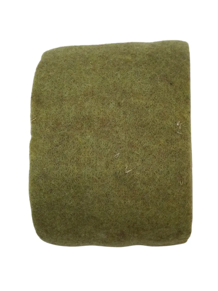 Wolband Heavy Wolvlies 056 Oliv Grun 150 mm per 5 meter