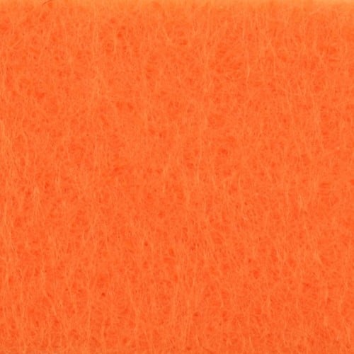 Viltlapje Oranje 20x30 cm 1mm dik per stuk