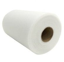 Lint Tule C02 Off White 15 cm rol 22 meter