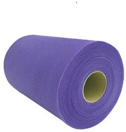 Lint Tule C26 Deep Purple 15 cm rol 22 meter