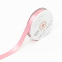 Dubbelsatijn lint Oudroze 10 mm rol 50 meter