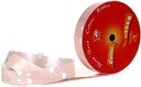 Krullint Cadeaulint Lichtroze Zilver 18 mm rol 20 yards