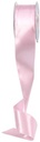Dubbelsatijn lint Babyroze 50 mm rol 20 meter