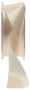 Dubbelsatijn lint Oyster 38 mm rol 20 meter