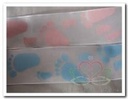 Lint Babyvoetjes 24 Lichtrose 40 mm per meter