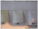 Lint Organza Slitted 802 Ivory 25 mm rol 25 m