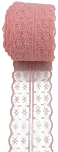 Budget Kant Peach ca. 45mm 10 yard Zalm 