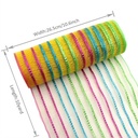 Decomesh Metallic 1128878013 26 cm rol 9 meter voor kransen en inpakken