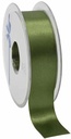 Dubbelsatijn lint Mosgroen 25 mm rol 25 meter