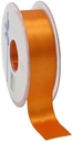 Dubbelsatijn lint Oranje 38 mm rol 25 meter