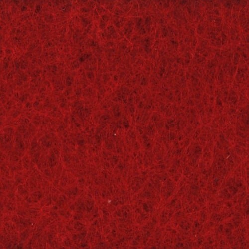 Viltlapje Rood 20x30 cm 1mm dik per stuk