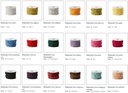 Wolkoord Wolkordel 103 Creme Multicolor 7 mm 20 meter