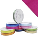 Satijnlint Dubbelsatijn Antennelint Cerise 16 mm rol 25 meter