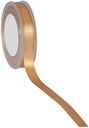 Dubbelsatijn lint Goud 25 mm rol 25 meter