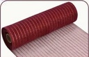 Decomesh Metallic Donkerrood Bordeaux 26 cm rol 9 meter voor kransen en inpakken