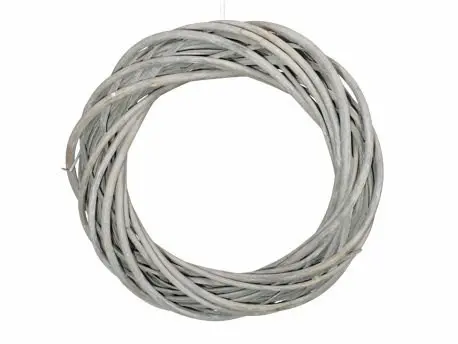 Krans Wilgentenen vergrijsd twijgenkrans 30 cm