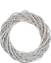 Krans Wilgentenen Wit twijgenkrans 25 cm