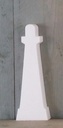 Styropor Piepschuim Isimo Vuurtoren 30x3 cm