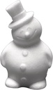 Styropor Piepschuim Isimo Sneeuwman 17 cm