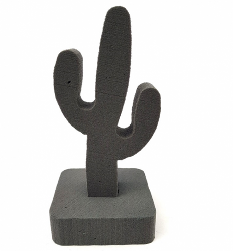 OASIS® Black Bioline Mini Cactus set 4 stuks kleine zwarte cactusjes 16 x 8 x 8 cm