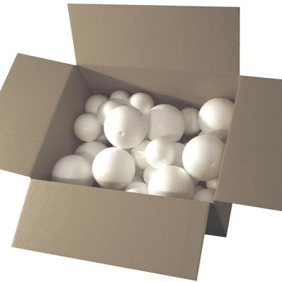 Bulk Styropor bol styropor ballen mix 100 